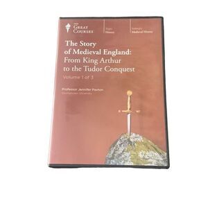 Pre Owned CD Great Courses Medieval England King Arthur To Tudor Conquest 1 of 3